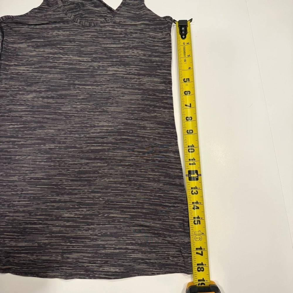 Lululemon Athletica Black charcoal Racerback Tank Top